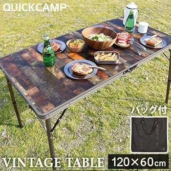 Amazon | [クイックキャンプ] アウトドア 折りたたみテーブル